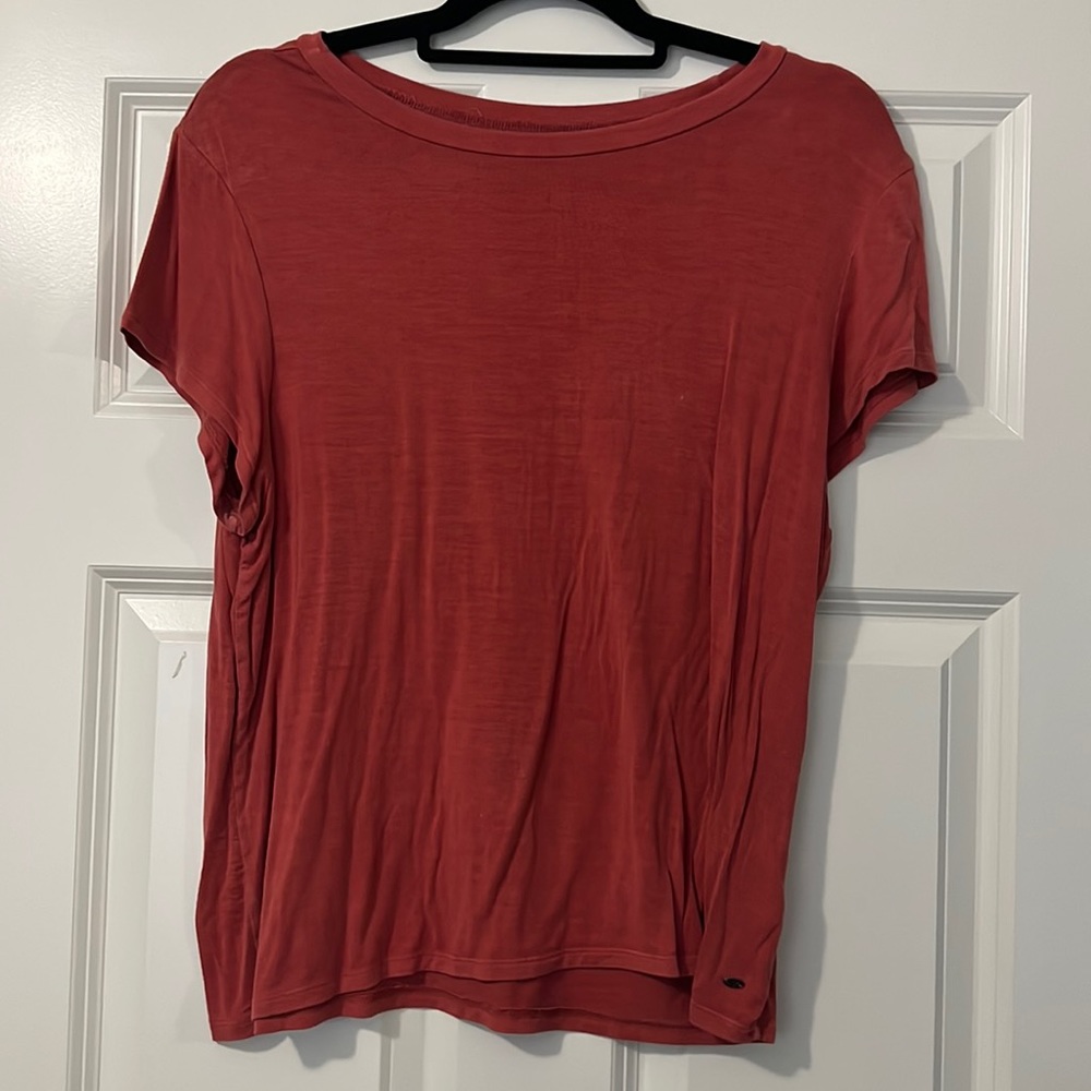 American Eagle rusty orange top size XL